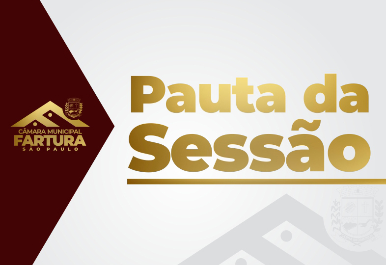 Pauta para a 03ª Sessão Ordinária de 2025