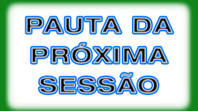 Pauta e Boletim para a 15ª Sessão Ordinária de 2013